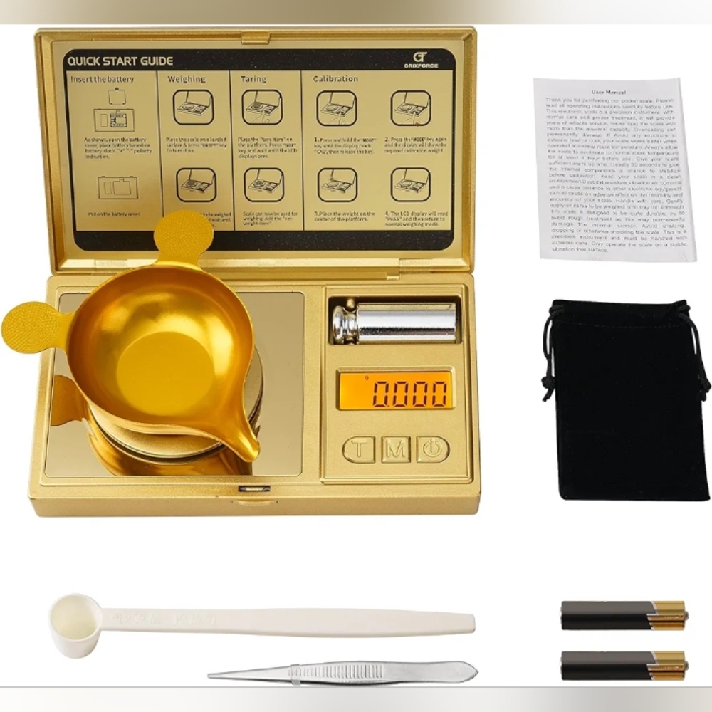 ORIXFORCE Premium High Precision Milligram Scale